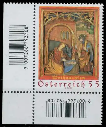 ÖSTERREICH 2007 Nr 2693 postfrisch ECKE-ULI 2EA77E