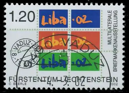 LIECHTENSTEIN 2002 Nr 1285 gestempelt 2EA7C6