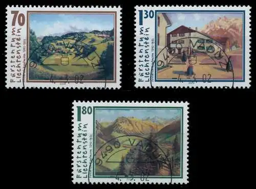LIECHTENSTEIN 2002 Nr 1286-1288 gestempelt 2EA7CE