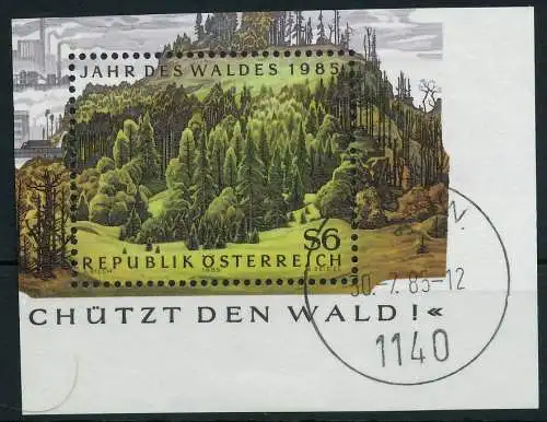 ÖSTERREICH 1985 Nr 1819 gestempelt 2EE352