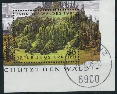 ÖSTERREICH 1985 Nr 1819 gestempelt 2EE35A