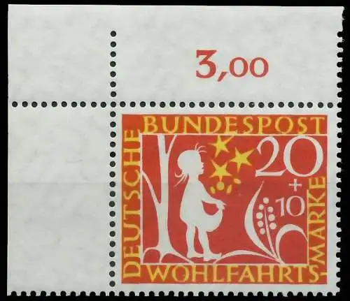 BRD BUND 1959 Nr 324 postfrisch ECKE-OLI 2F7962