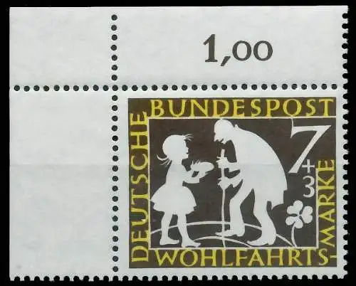 BRD BUND 1959 Nr 322 postfrisch ECKE-OLI 2F797A