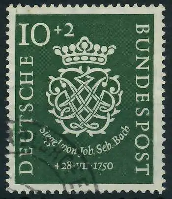 BRD BUND 1950 Nr 121 gestempelt 2F7D56