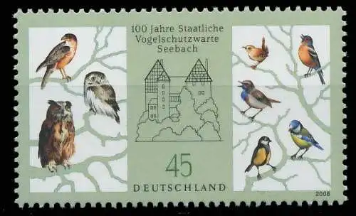 BRD BUND 2008 Nr 2661 postfrisch SE1638E