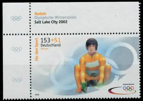 BRD BUND 2002 Nr 2240a postfrisch ECKE-OLI 2FF5DE