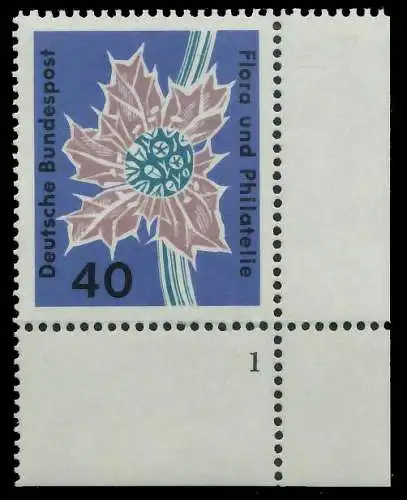 BRD BUND 1963 Nr 394 postfrisch FORMNUMMER 1 302262