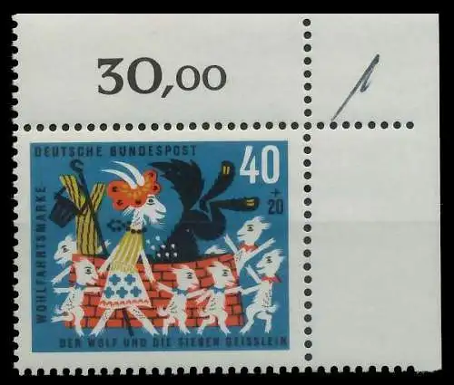 BRD BUND 1963 Nr 411 postfrisch ECKE-ORE 302342