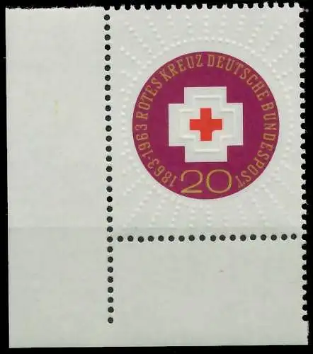 BRD BUND 1963 Nr 400 postfrisch ECKE-ULI 3023B2