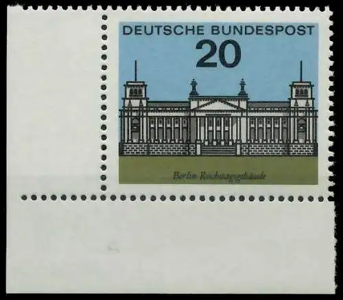 BRD BUND 1964 Nr 421 postfrisch ECKE-ULI 30242A