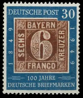 BRD BUND 1949 Nr 115 postfrisch 3024EE