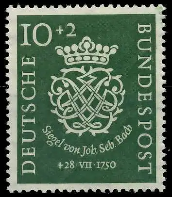 BRD BUND 1950 Nr 121 postfrisch 3024FE