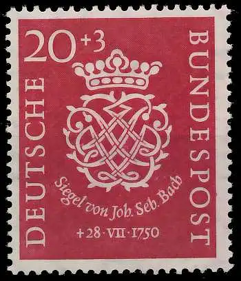BRD BUND 1950 Nr 122 postfrisch 302516