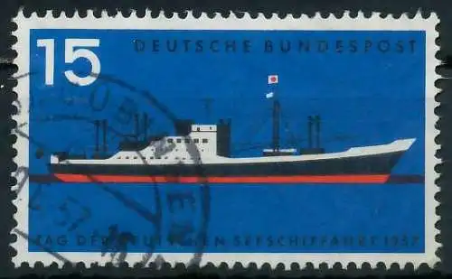BRD BUND 1957 Nr 257 gestempelt 3026C6