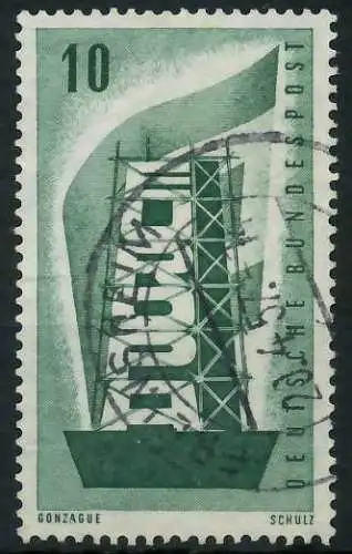 BRD BUND 1956 Nr 241 gestempelt 3026D2