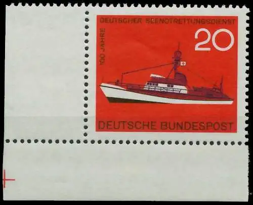 BRD BUND 1965 Nr 478 postfrisch ECKE-OLI 30DC12