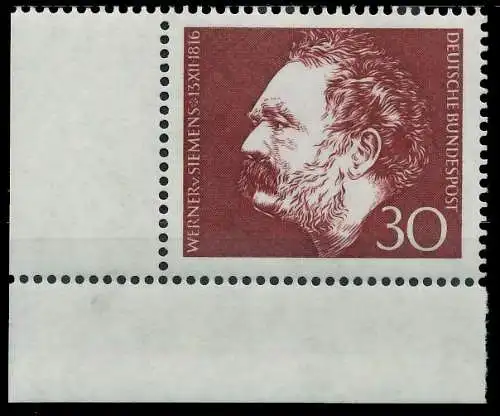 BRD BUND 1966 Nr 528 postfrisch ECKE-ULI 30DD5A