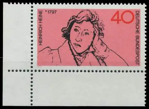 BRD BUND 1972 Nr 750 postfrisch ECKE-ULI 310356