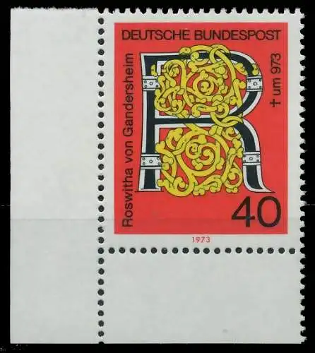 BRD BUND 1973 Nr 770 postfrisch ECKE-ULI 31039E