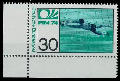 BRD BUND 1974 Nr 811 postfrisch ECKE-ULI 310582
