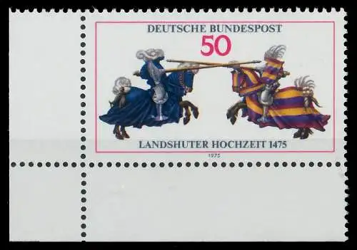 BRD BUND 1975 Nr 844 postfrisch ECKE-ULI 313796