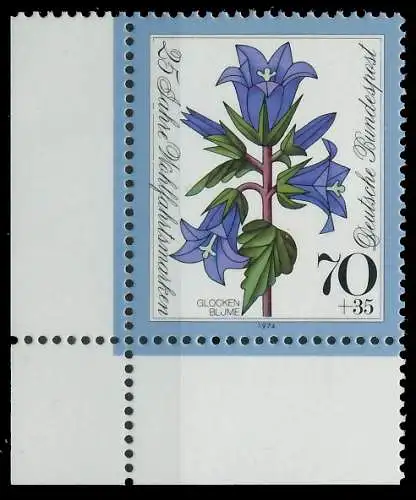 BRD BUND 1974 Nr 821 postfrisch ECKE-ULI 31380E