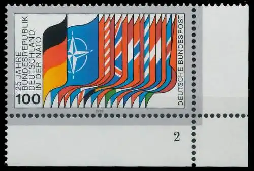 BRD BUND 1980 Nr 1034 postfrisch FORMNUMMER 2 313C2E