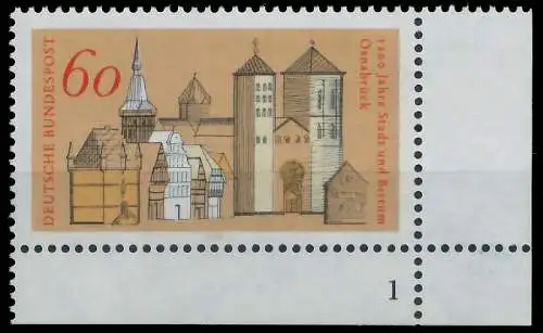 BRD BUND 1980 Nr 1035 postfrisch FORMNUMMER 1 313C7A