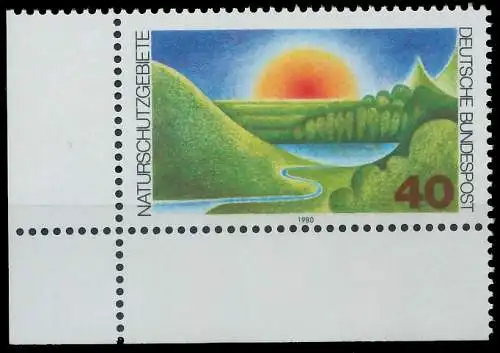 BRD BUND 1980 Nr 1052 postfrisch ECKE-ULI 313CA2
