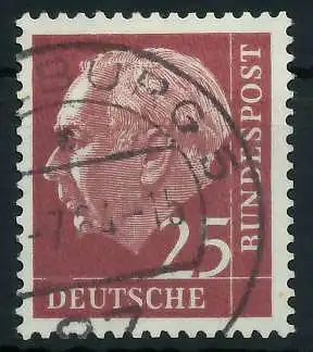 BRD BUND DS HEUSS 1 Nr 186y gestempelt 877D92