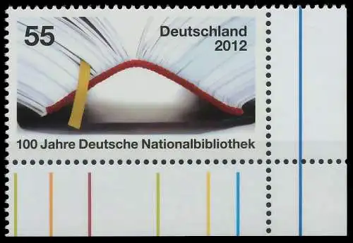 BRD BUND 2012 Nr 2956 postfrisch ECKE-URE 32607A