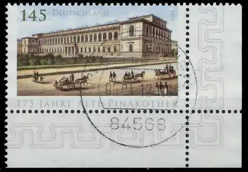 BRD BUND 2011 Nr 2893 zentrisch gestempelt ECKE-URE 32620E