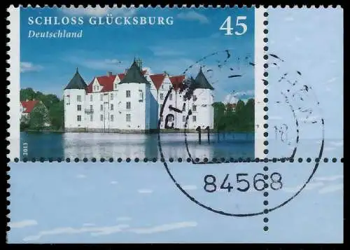 BRD BUND 2013 Nr 2972 zentrisch gestempelt ECKE-URE 32629A