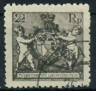 LIECHTENSTEIN 1921 Nr 48B gestempelt 28E0DE