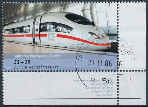 BRD BUND 2006 Nr 2561 zentrisch gestempelt ECKE-URE 34AA9E