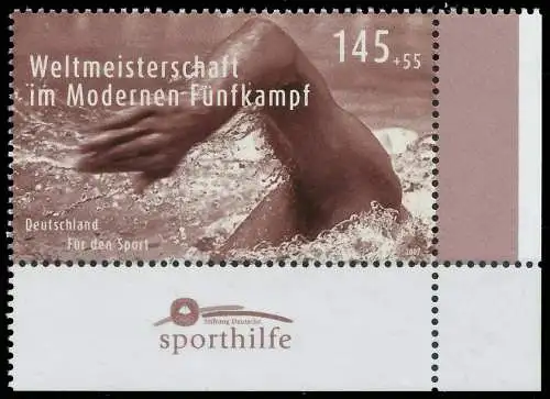 BRD BUND 2007 Nr 2587 postfrisch ECKE-URE 34ABF6