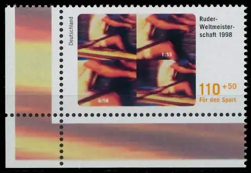 BRD BUND 1998 Nr 1970 postfrisch ECKE-ULI 34ACEE