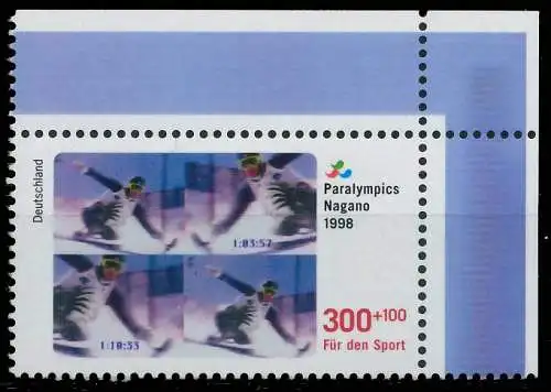 BRD BUND 1998 Nr 1971 postfrisch ECKE-ORE 34AD16