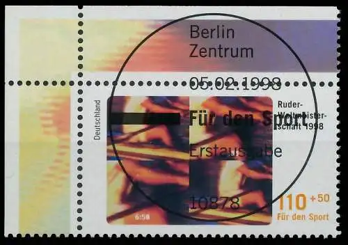 BRD BUND 1998 Nr 1970 ESST ECKE-OLI 34AD5A