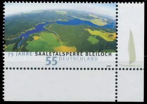 BRD BUND 2007 Nr 2617 postfrisch ECKE-URE 34AE3E