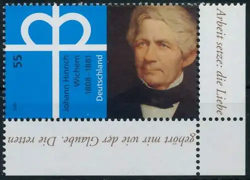 BRD BUND 2008 Nr 2657 postfrisch ECKE-URE 360592