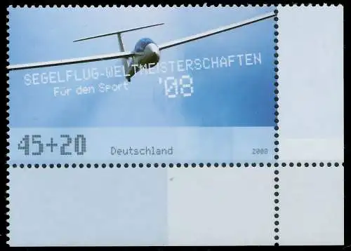 BRD BUND 2008 Nr 2649 postfrisch ECKE-URE 3605C2