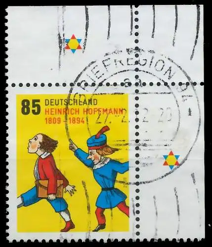 BRD BUND 2009 Nr 2739 gestempelt ECKE-ORE 360AFE