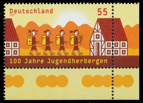 BRD BUND 2009 Nr 2753 postfrisch ECKE-URE 36B276