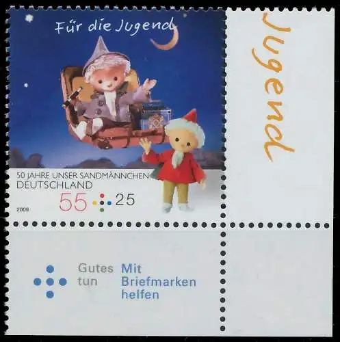 BRD BUND 2009 Nr 2749 postfrisch ECKE-URE 36B2A2