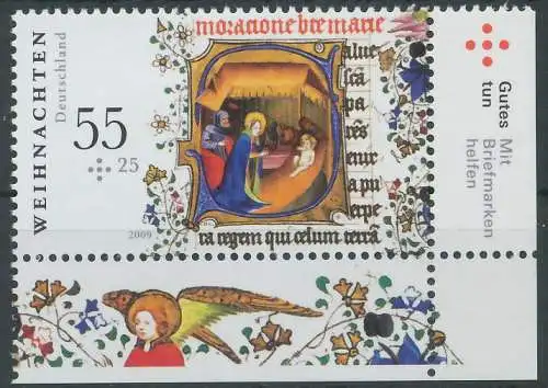 BRD BUND 2009 Nr 2764 postfrisch ECKE-URE 36B37A