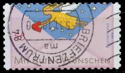 BRD BUND 2010 Nr 2828 gestempelt 36B452