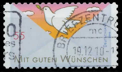 BRD BUND 2010 Nr 2827 gestempelt 36B44E
