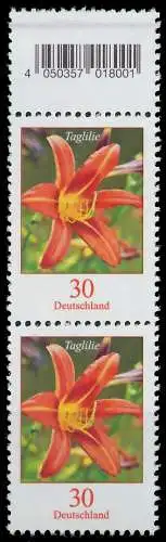 BRD BUND DS BLUMEN Nr 3509 postfrisch SENKR PAAR 36F266