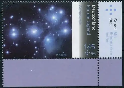 BRD BUND 2011 Nr 2886 postfrisch ECKE-URE 36F30A